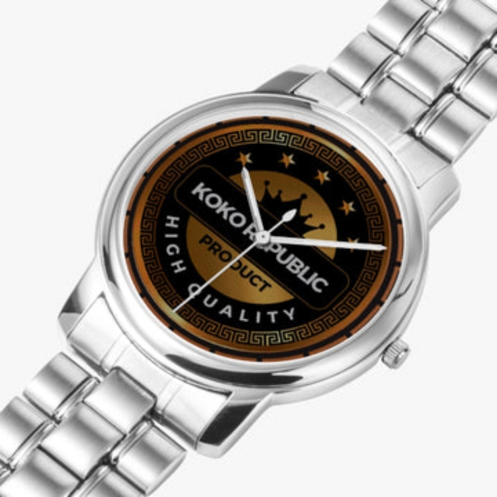 kokorepublic 169. Fashion Ultra-thin Stainless Steel Quartz Watch
